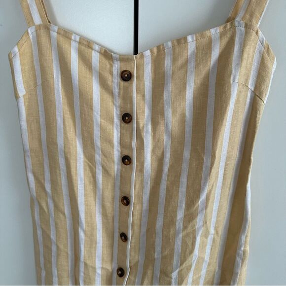 Faithfull The Brand Linen Dress - Picture 3 of 5